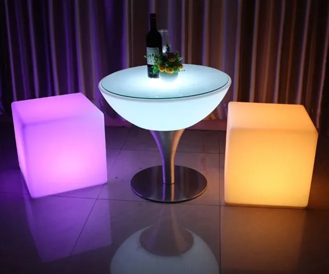 Table Basse Lumineuse Lounge Sr Evenements 5